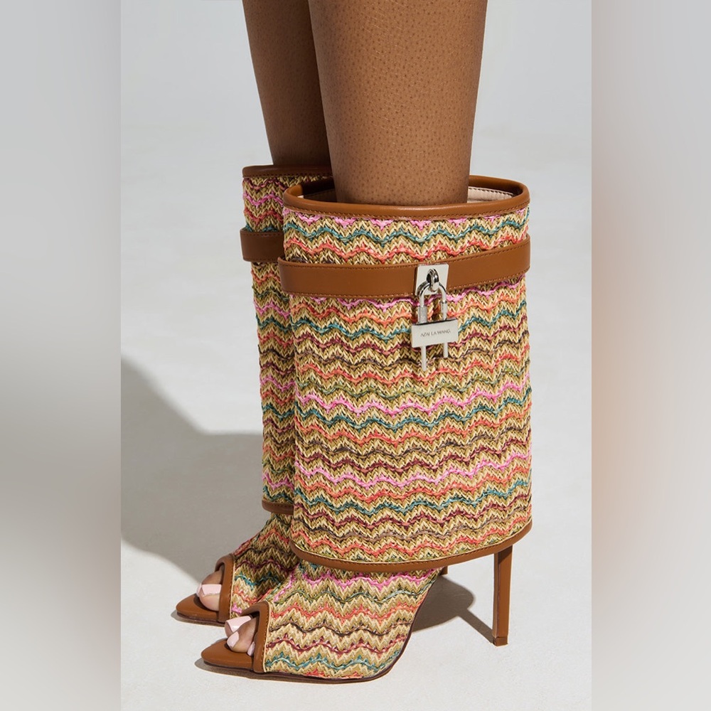 Azalea Wang Bootie Heels